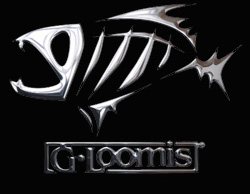 GLoomis 7" Skeleton Fish Decal